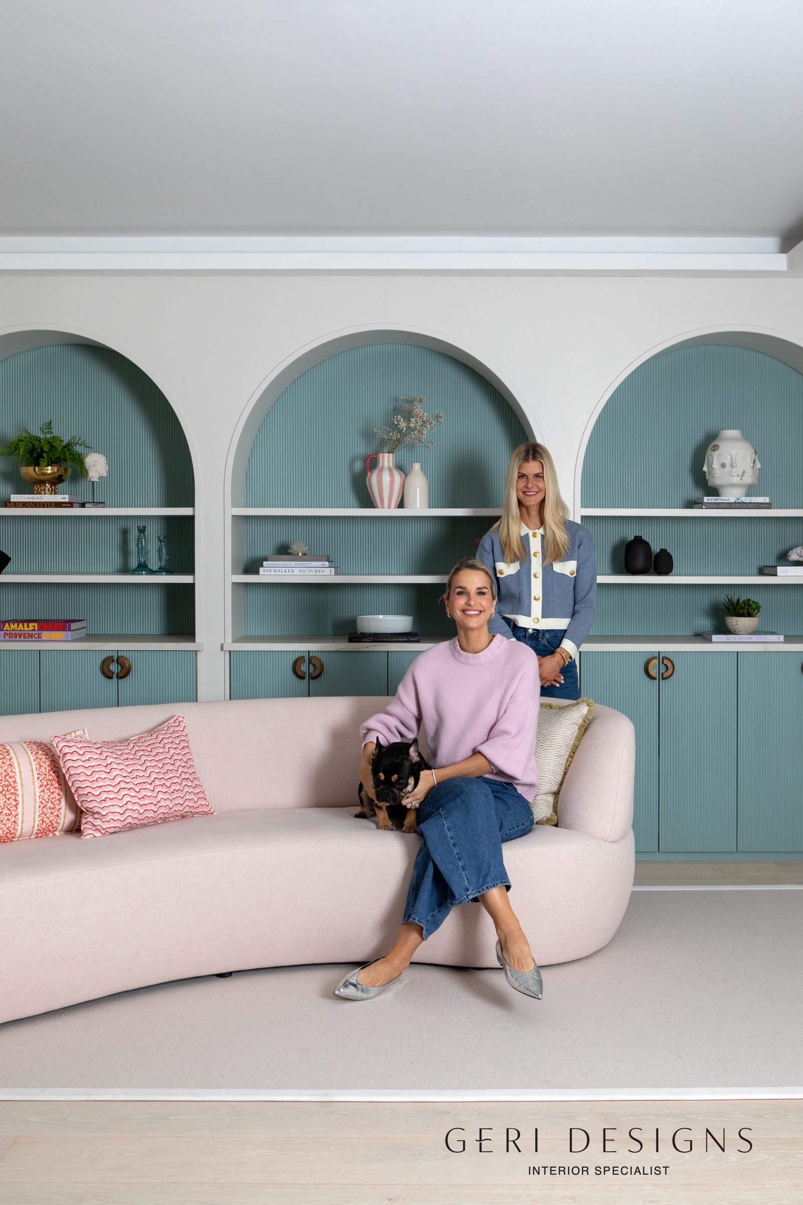 Vogue Williams Howth Home — bespoke joinery by Con Brouder